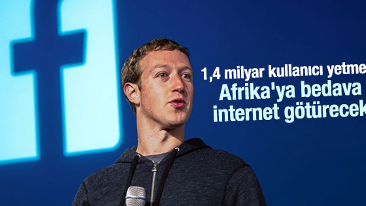 Facebook Afrika'ya bedava internet götürecek