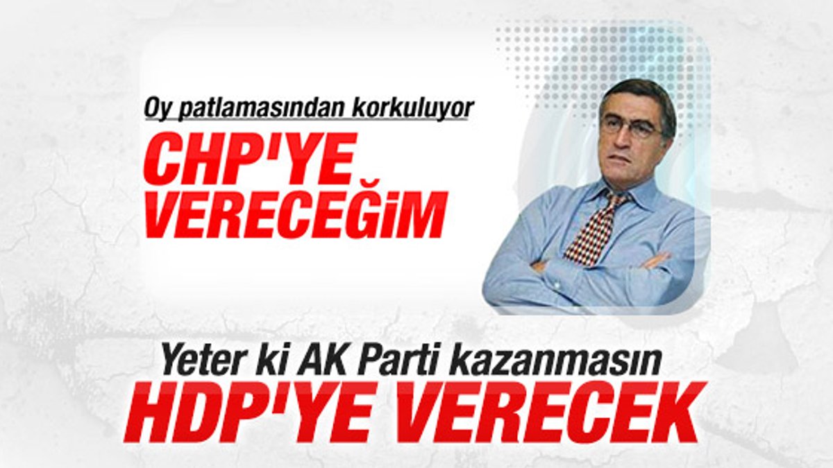 Hasan Cemal: 7 Haziran'da oyum HDP'ye