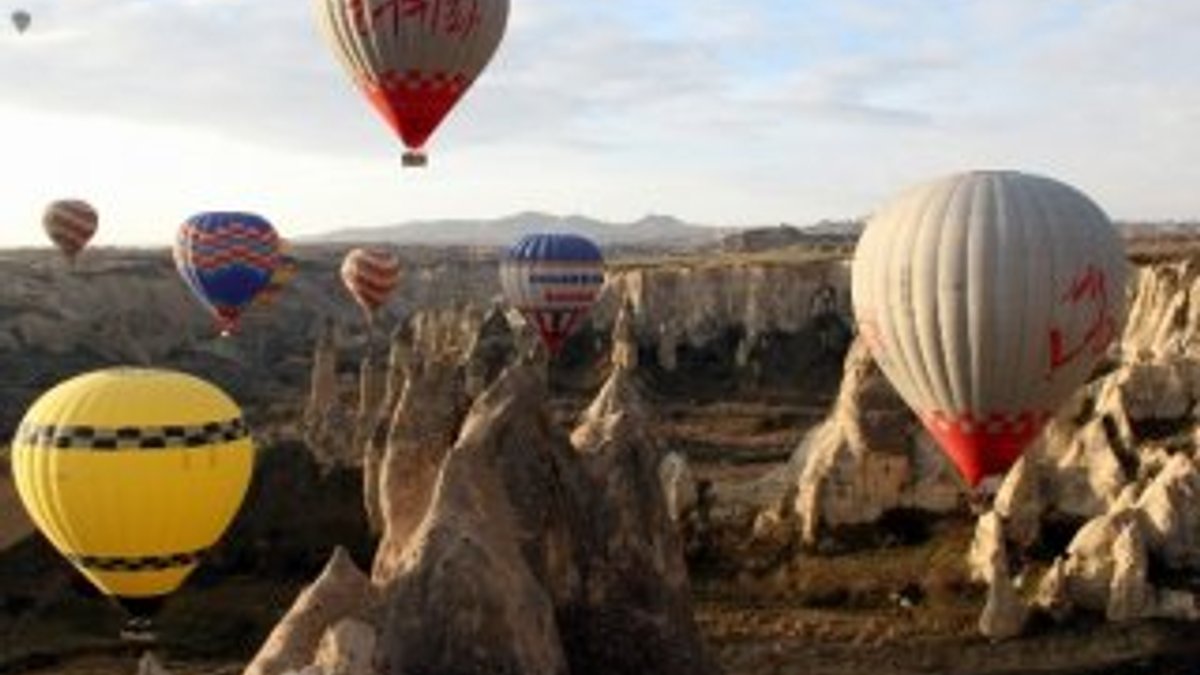 Kapadokya iki ayda 209 bin turist ağırladı