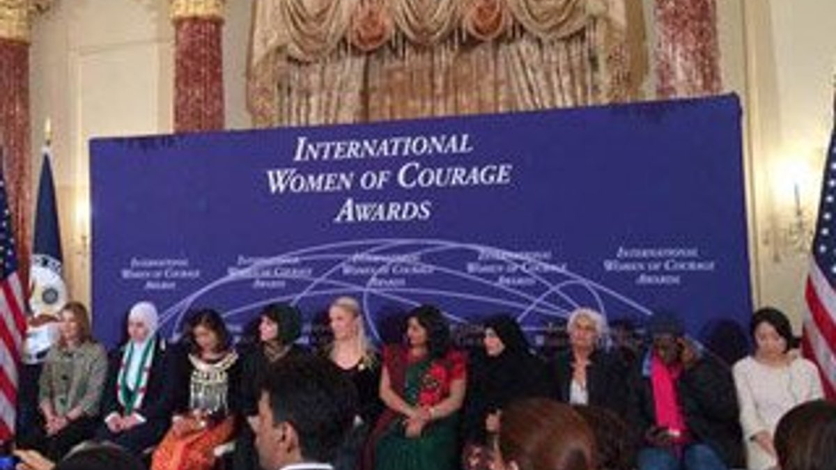 ABD'den 10 kadına Uluslararası Kadın Cesaret Ödülü
