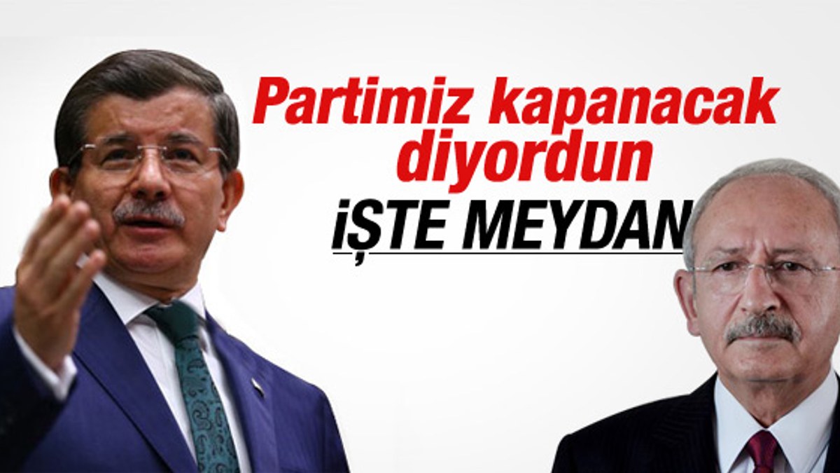Davutoğlu'nun AK Parti grup toplantısı konuşması