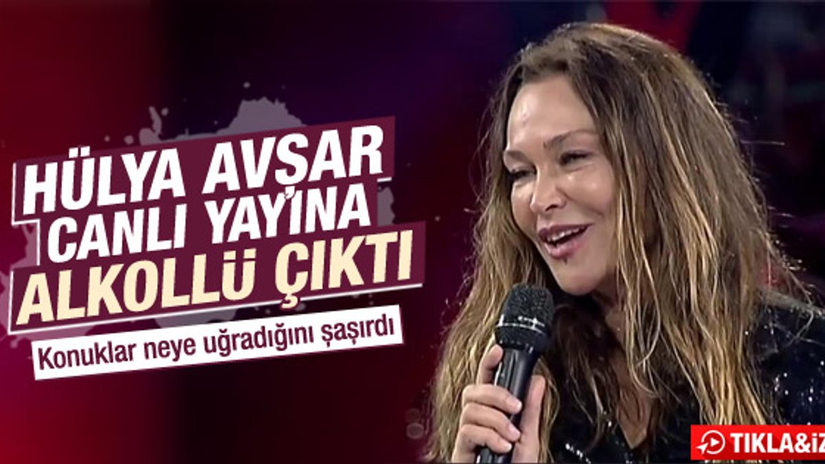 Hülya Avşar Okan Bayülgen'in programını bastı