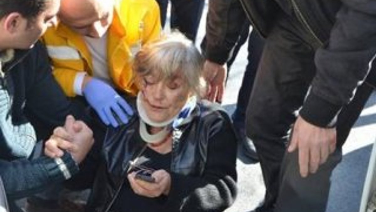 Beşiktaş'ta kadın sürücü karşı şeride geçti
