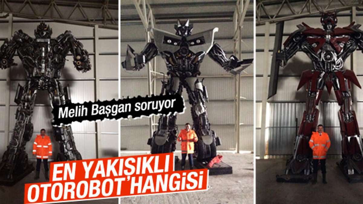 Melih Gökçek Ankara Park'ın otorobotlarını tanıttı