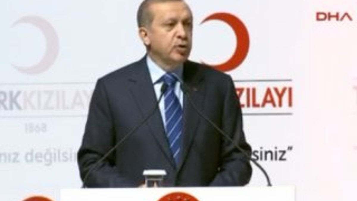 Erdoğan'ın Kızılay Genel Kurulu konuşması