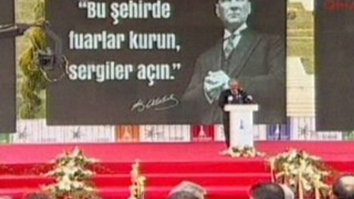 Fuar İzmir'in açılış töreninde Vali gerginliği