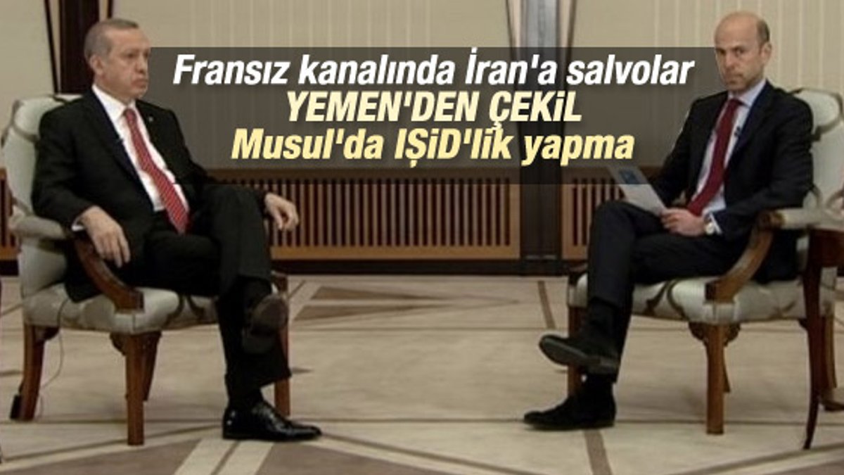 Cumhurbaşkanı Erdoğan France24'e konuştu