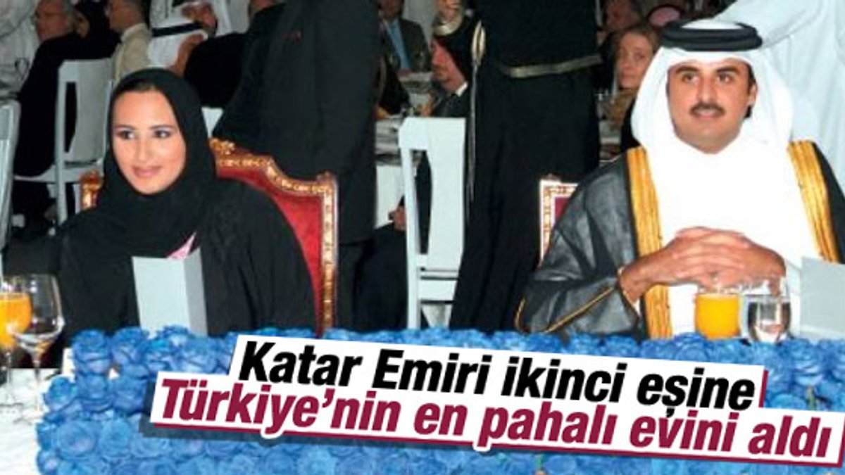 Katar Emiri ikinci eşine Türkiye'nin en pahalı yalısını aldı