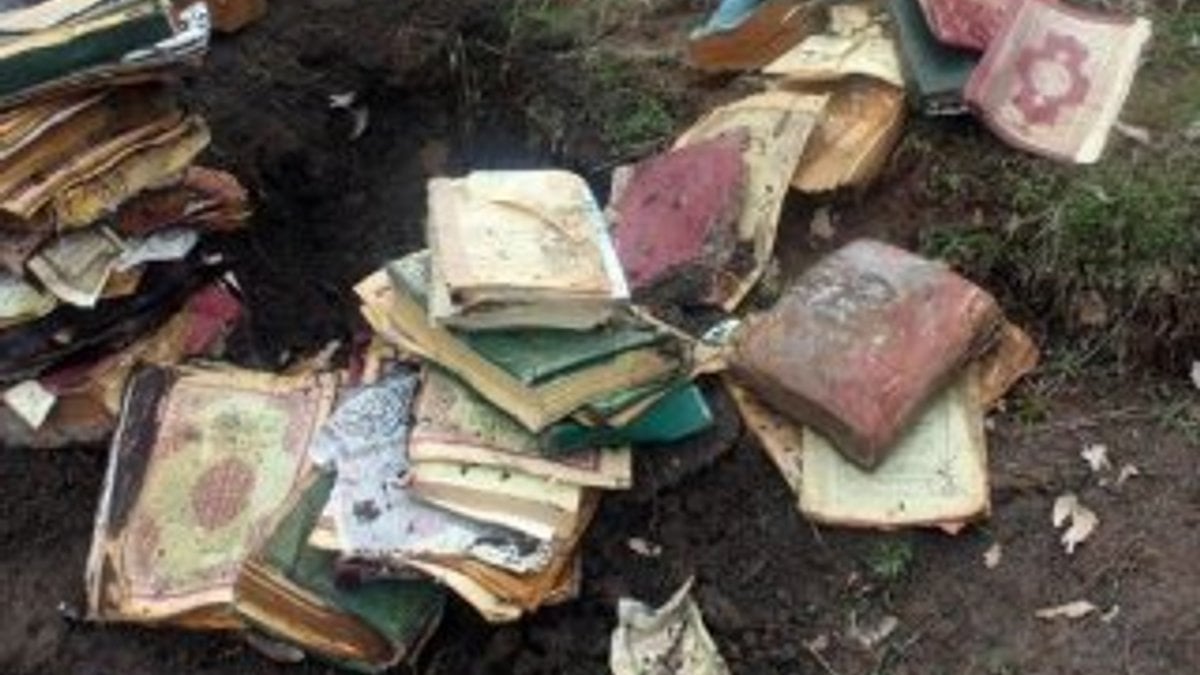 Bingöl'de toprağa gömülü Kur'an-ı Kerim bulundu
