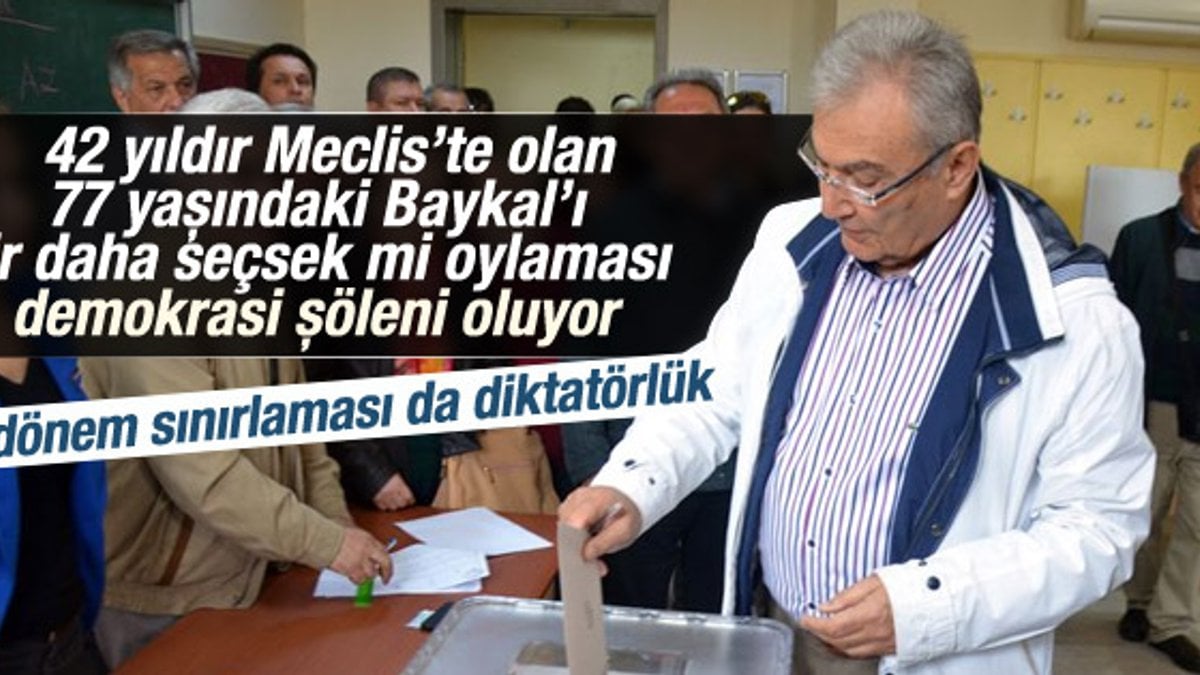 Deniz Baykal'a ön seçimde Antalya'dan hayal kırıklığı