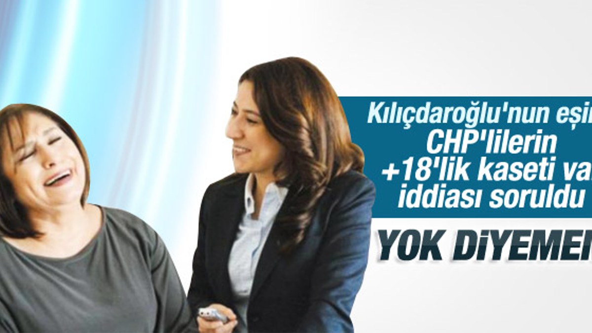 Selvi Kılıçdaroğlu'na CHP'deki kaset iddiası soruldu