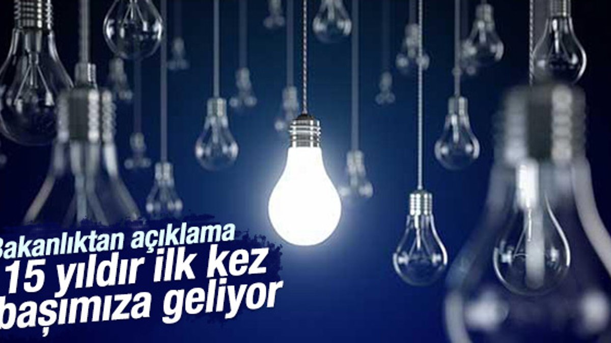 Enerji Bakanlığı'ndan elektrik kesintisi açıklaması