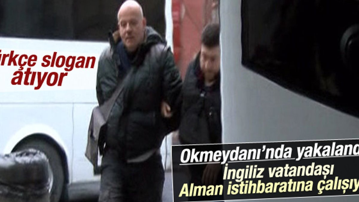 Almanya için çalışan ajandan Türkçe teröre destek sloganı