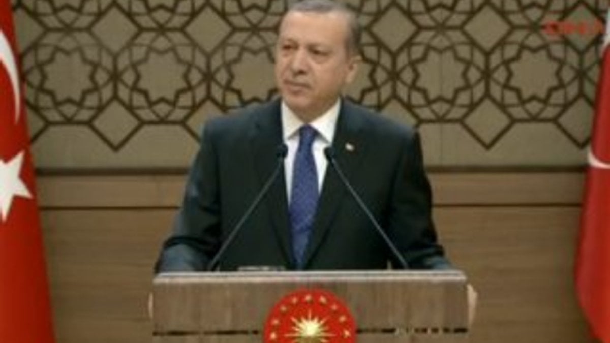 Cumhurbaşkanı Erdoğan Muhtarlar Buluşması'nda konuştu