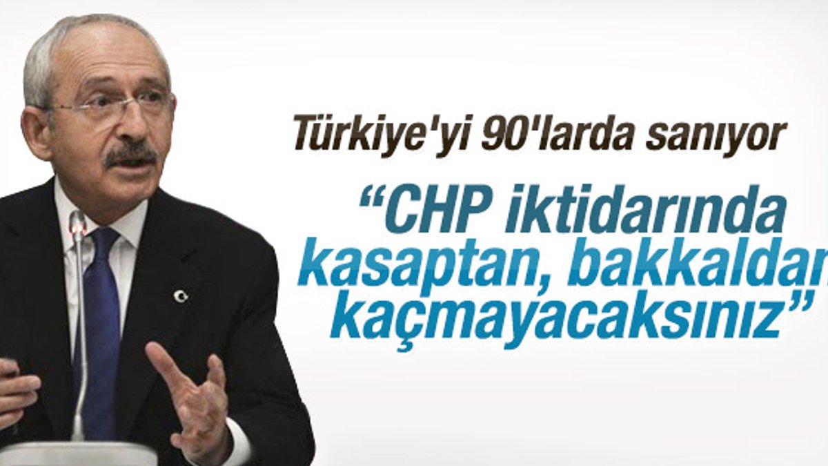 Kılıçdaroğlu: İktidarımızda emekliler kasaptan kaçmayacak