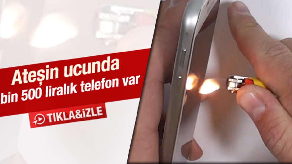 Samsung Galaxy S6'yı yaktılar