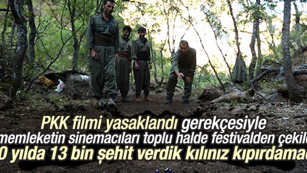 Sinemacılar PKK belgeseli için festivalden çekildi