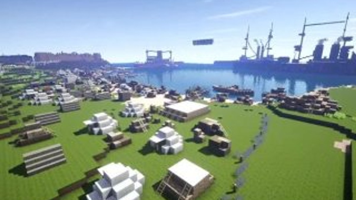Yeni Zelandalılar Minecraft'ta Gelibolu'yu inşa ettiler