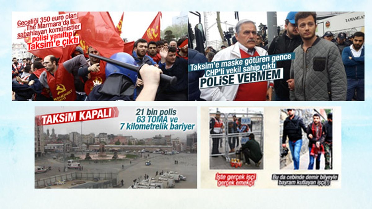 1 Mayıs'ta Taksim çağrısı yanıt bulmadı