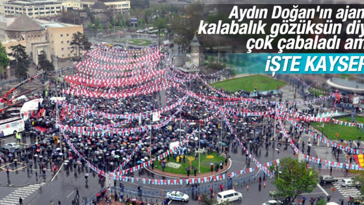 CHP'nin Kayseri mitingine katılım çok az oldu