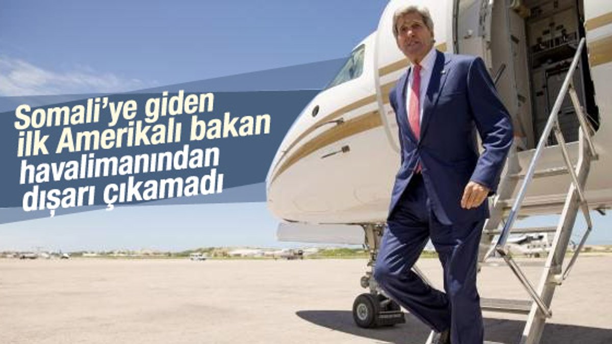 John Kerry'den Somali'ye sürpriz ziyaret