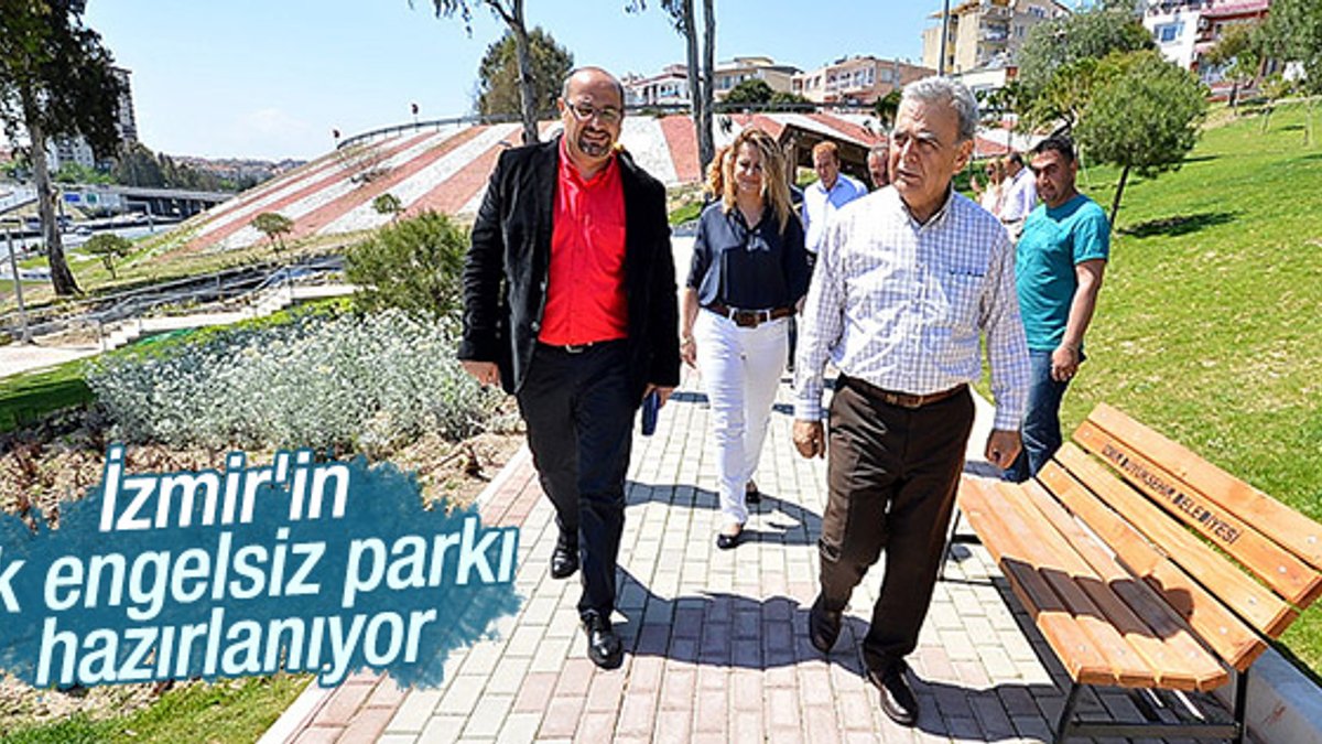 İzmir'in ilk engelsiz parkı inşa ediliyor