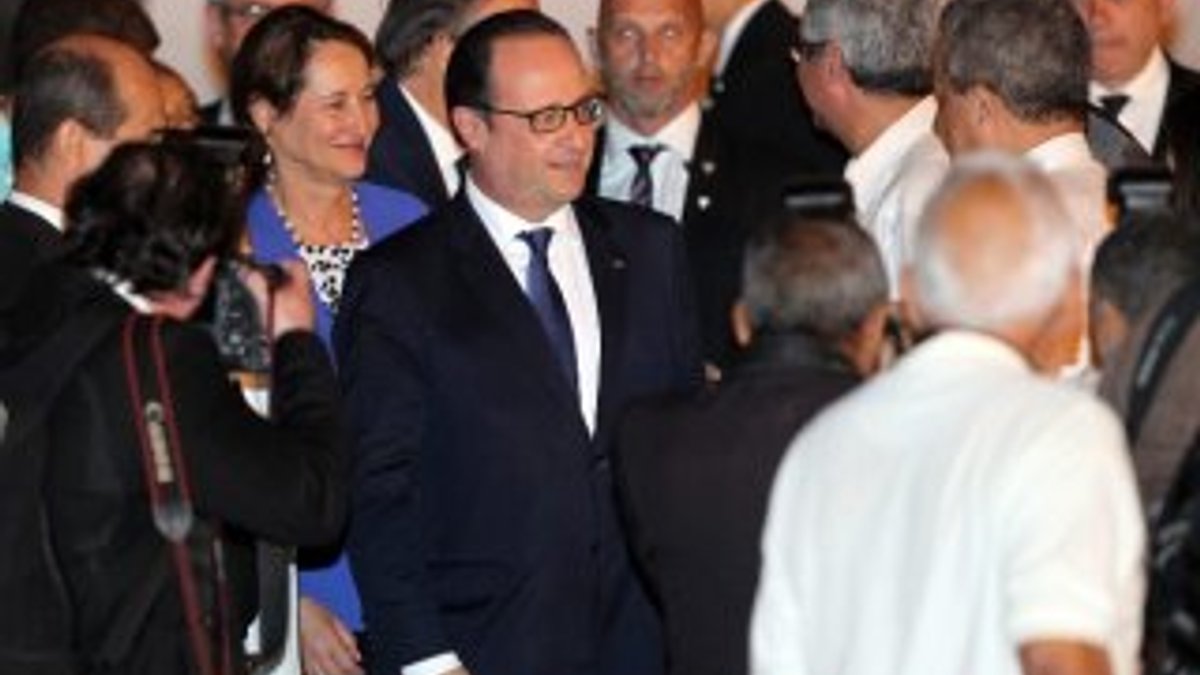 Fransa Cumhurbaşkanı François Hollande'ın Küba ziyareti