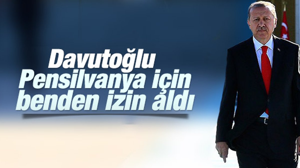 Davutoğlu'nun Gülen'le görüşmesi Erdoğan'a soruldu