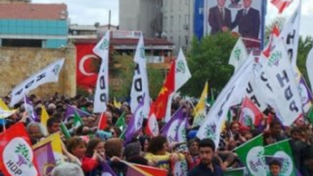 Kırşehir'de HDP'nin mitingi sonrasında arbede çıktı
