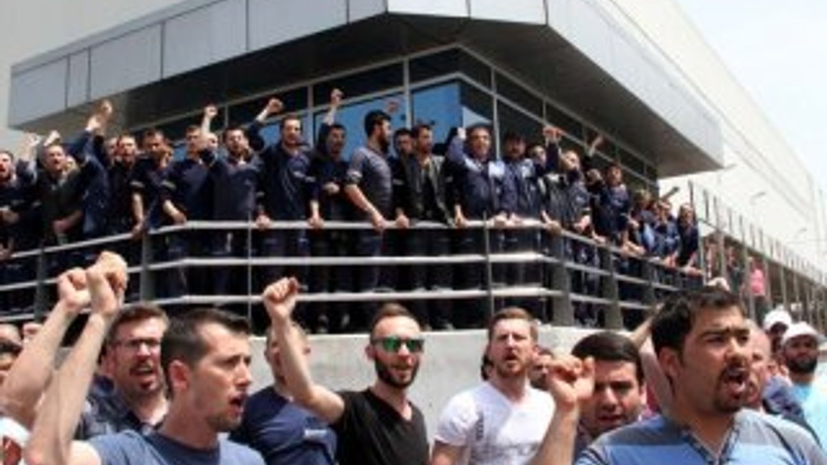 Coşkunöz'de grev bitti işçiler işbaşı yaptı