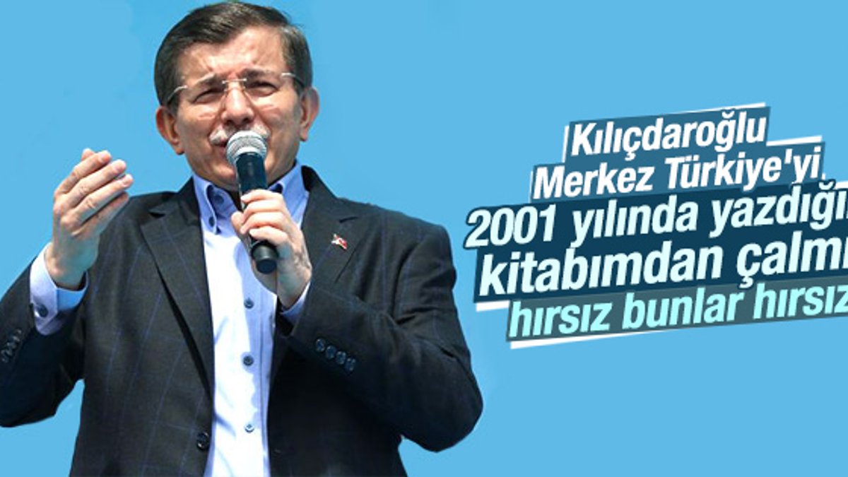 CHP'nin vizyon projesini Davutoğlu yıllar önce anlatmıştı