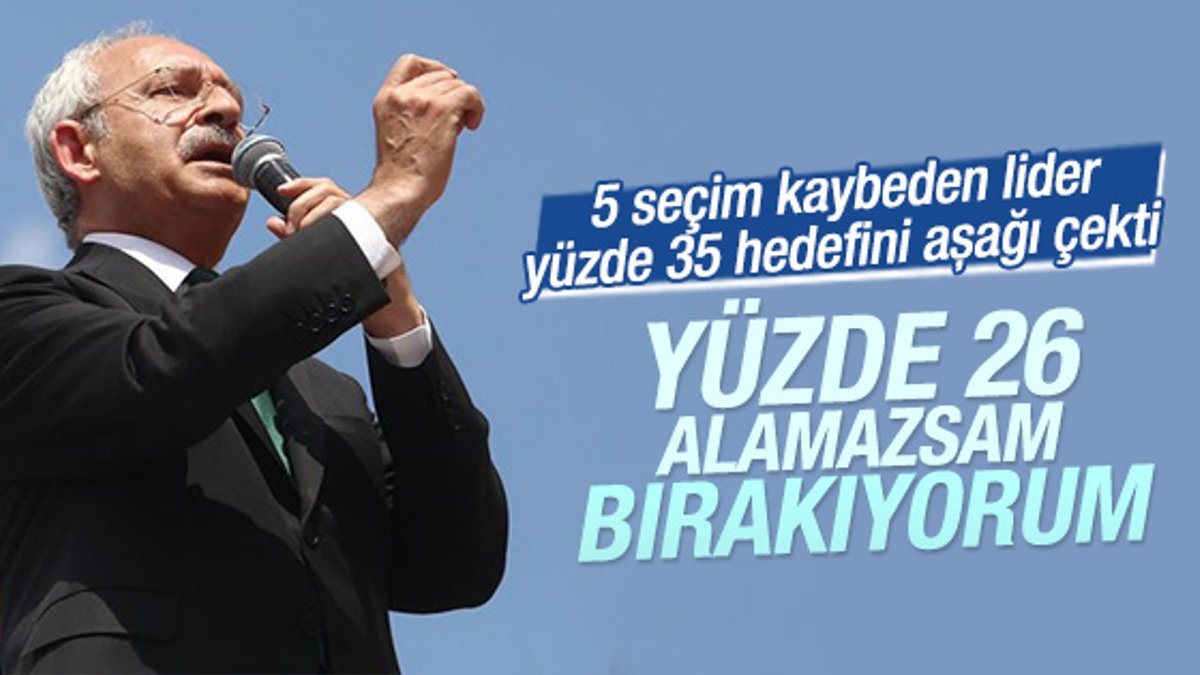 Kemal Kılıçdaroğlu istifa şartını açıkladı