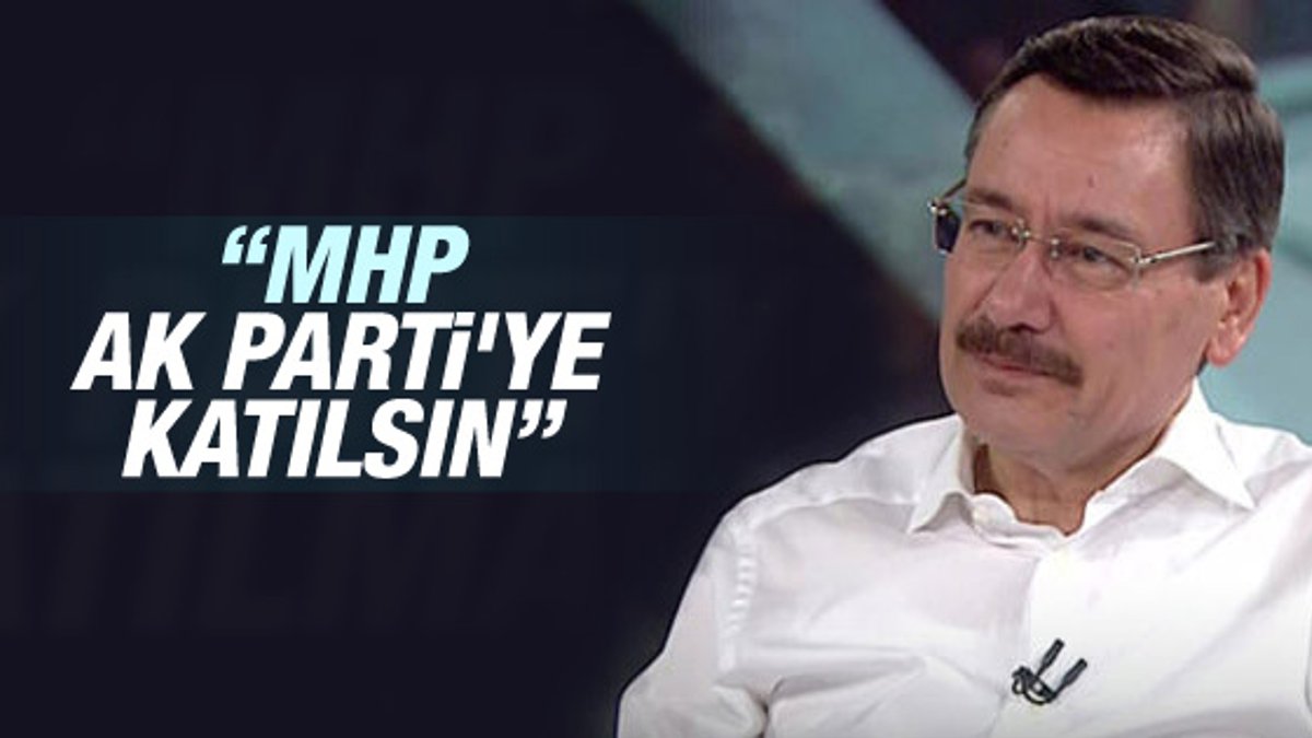 Melih Gökçek: MHP AK Parti’ye katılmalı