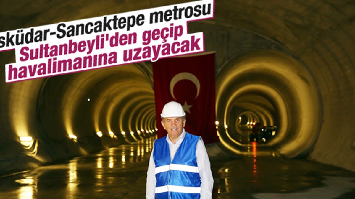 Üsküdar-Sancaktepe Metrosu’nda sona gelindi