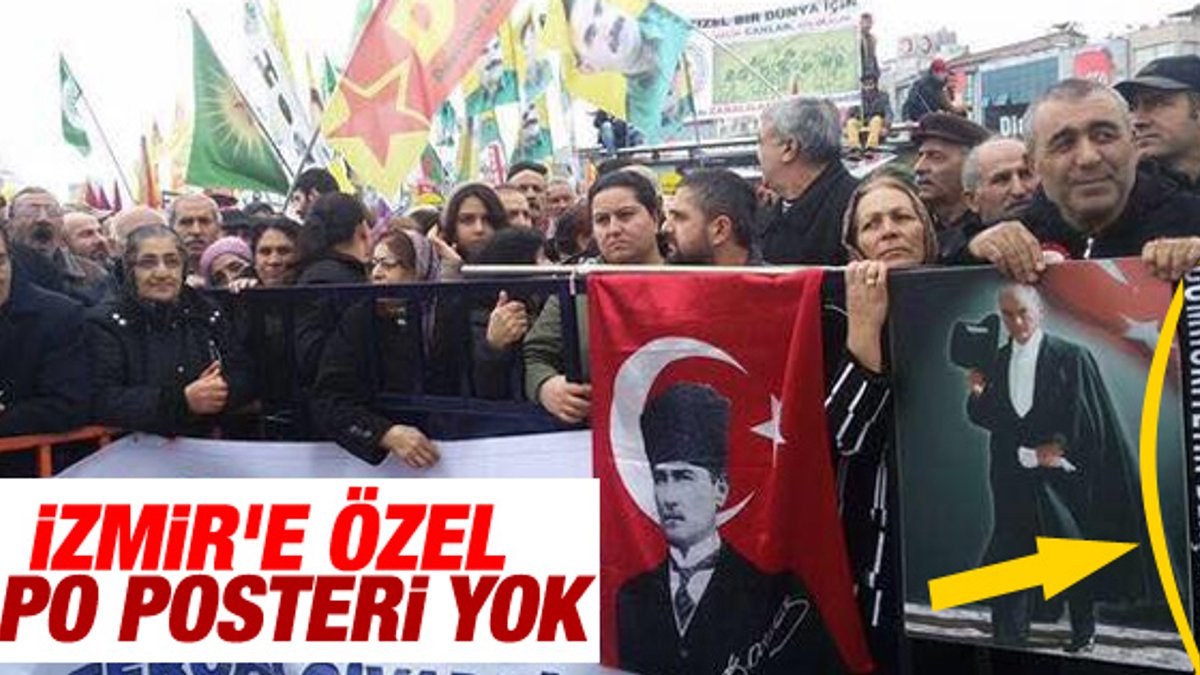 İzmir'de Öcalan'sız HDP mitingi