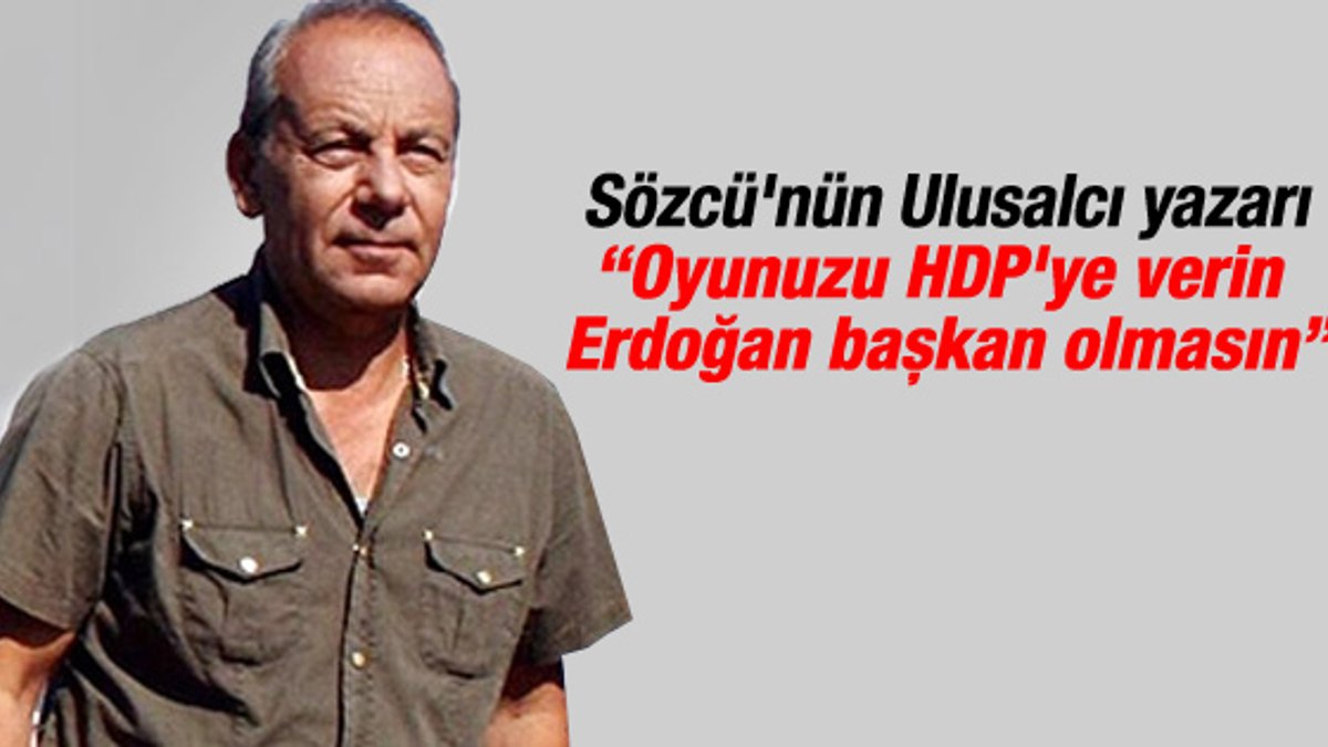 Bekir Coşkun'dan HDP yazısı