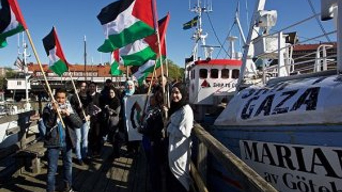 Gazze'ye giden aktivistlerin teknesi Fransa'da