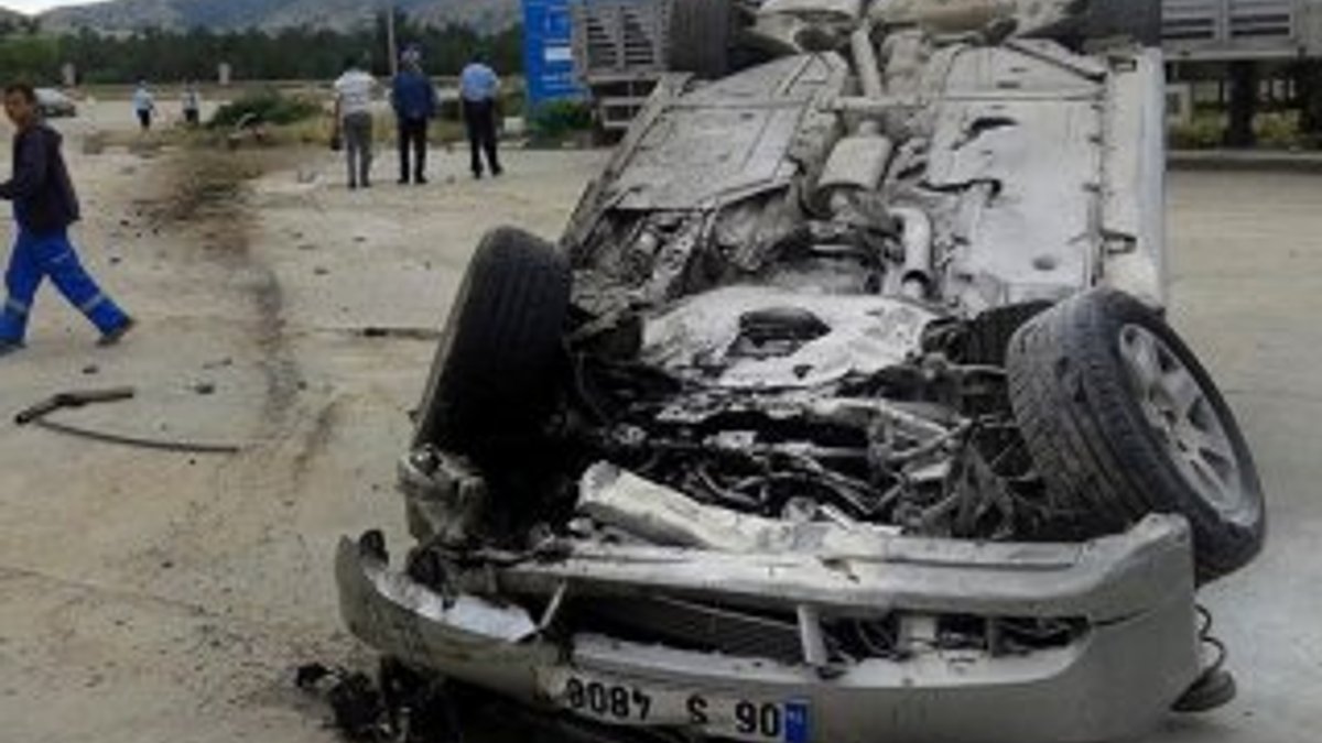 CHP'li aday Murat Çakırca trafik kazası geçirdi