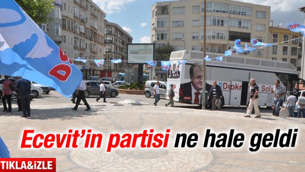 DSP'nin Edirne mitinginde Türker'e hayal kırıklığı İZLE