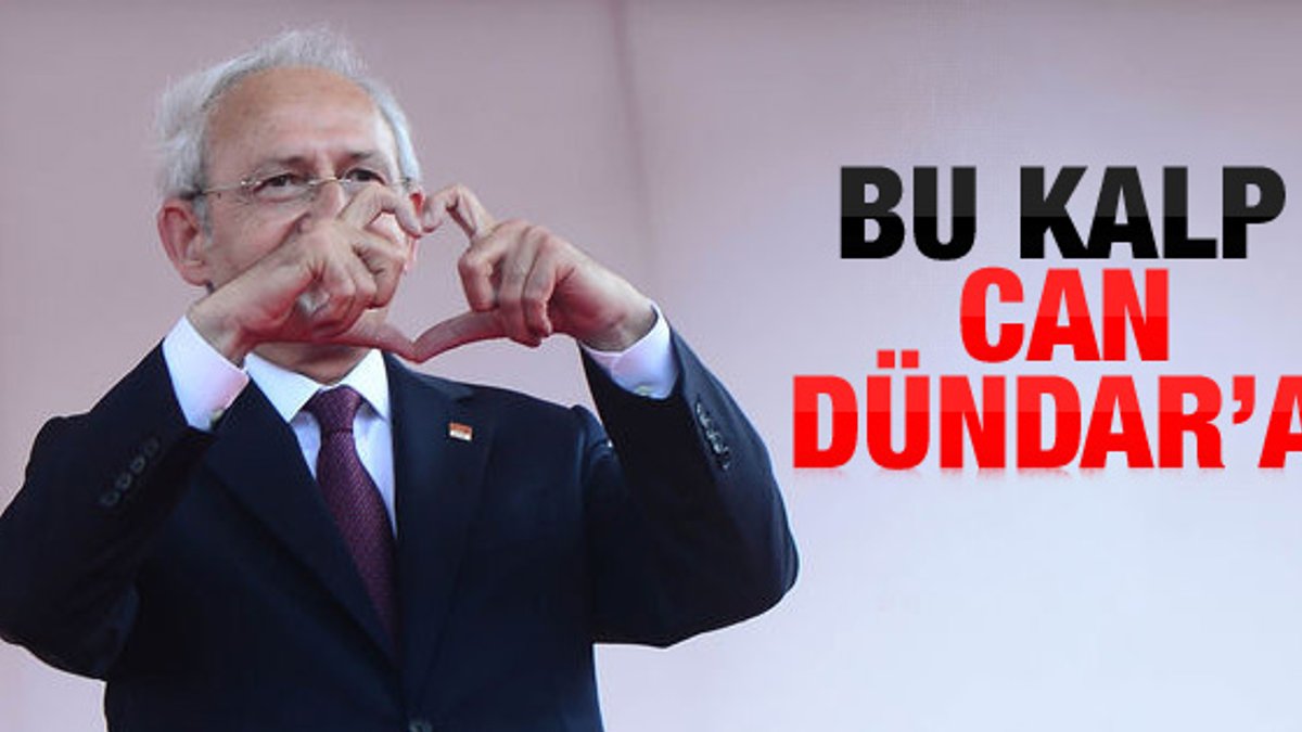 Kılıçdaroğlu'ndan Can Dündar'a destek