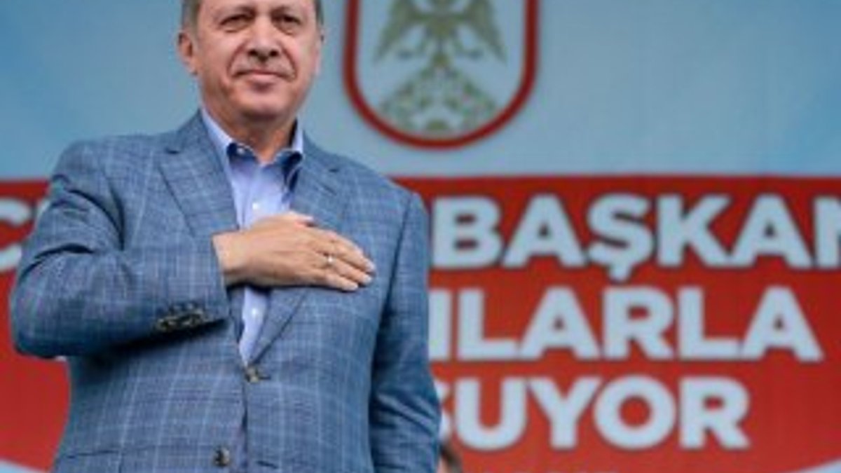 Cumhurbaşkanı Erdoğan'a kangal yavruları hediye edildi