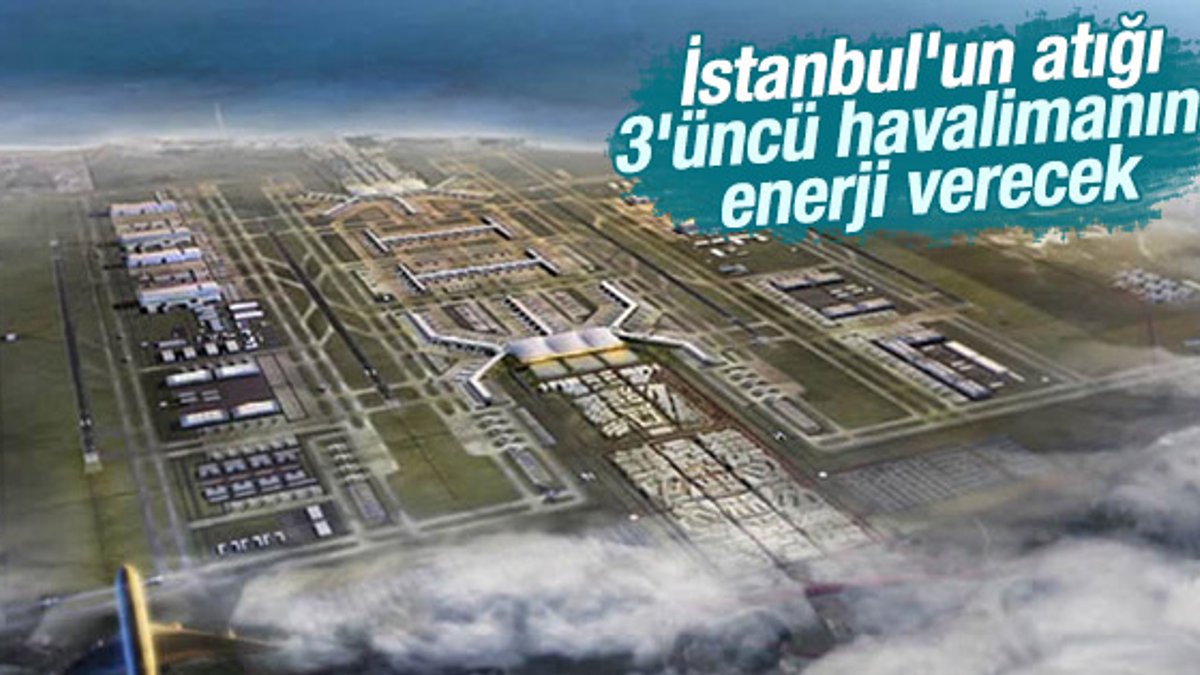 İstanbul'un atığı 3'üncü havalimanına enerji verecek