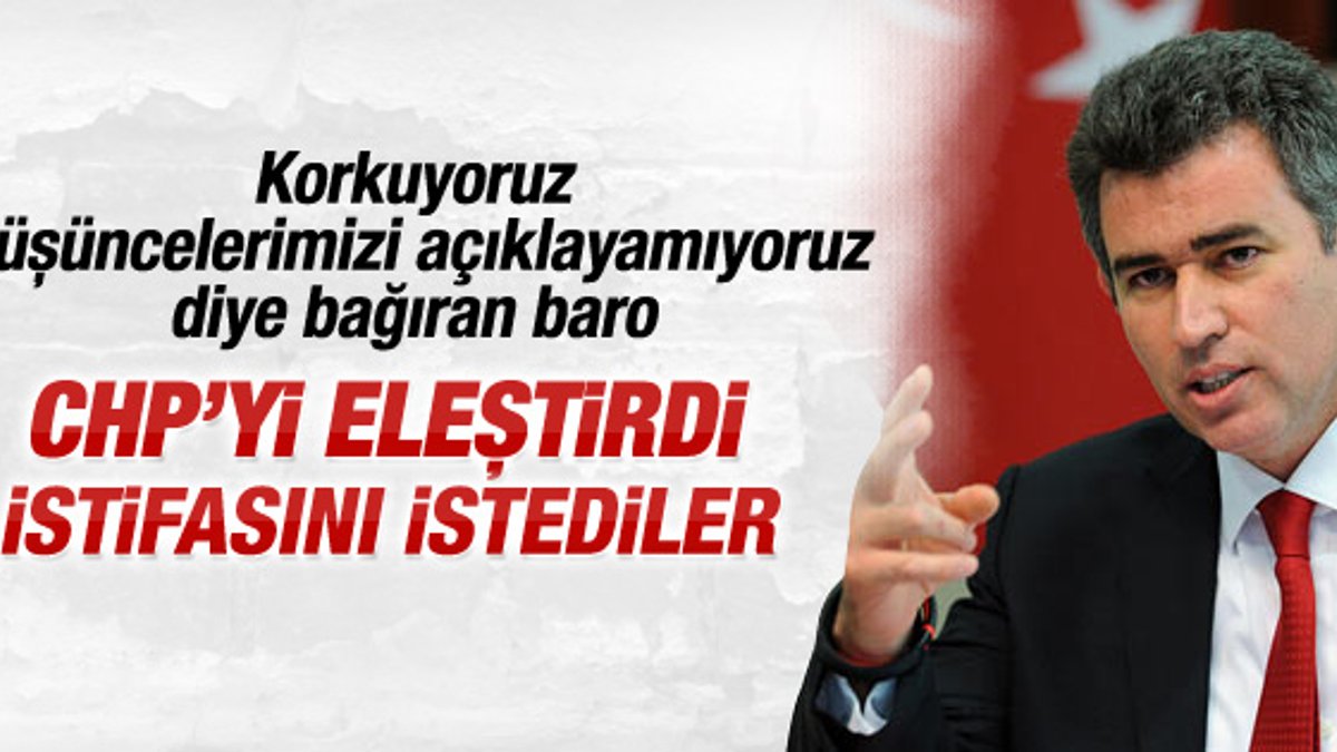 Ankara Barosu Metin Feyzioğlu'nu istifaya çağırdı