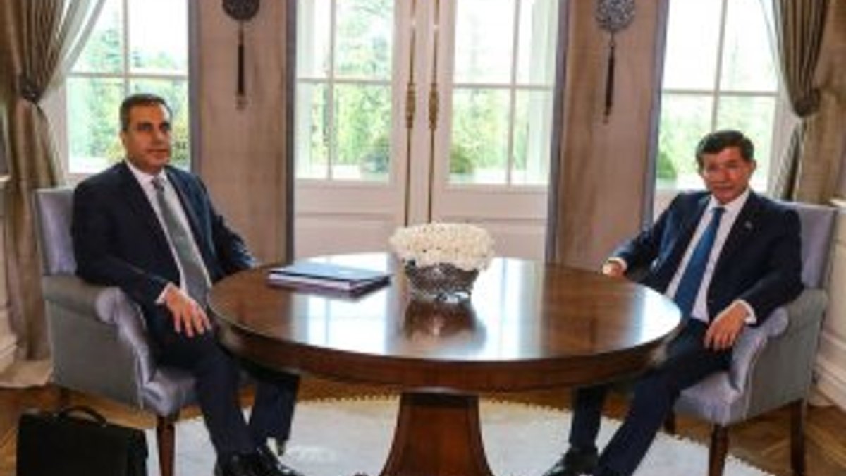 Başbakan Davutoğlu Hakan Fidan'ı kabul etti