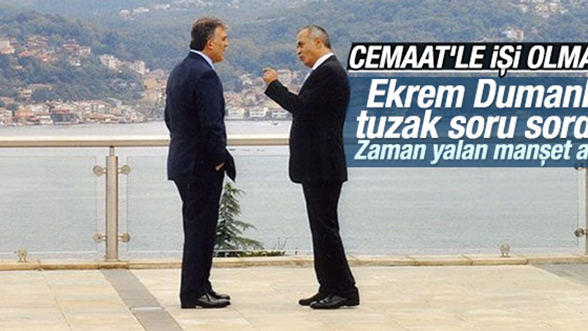 Eski danışman Abdullah Gül-Cemaat ilişkisini anlattı