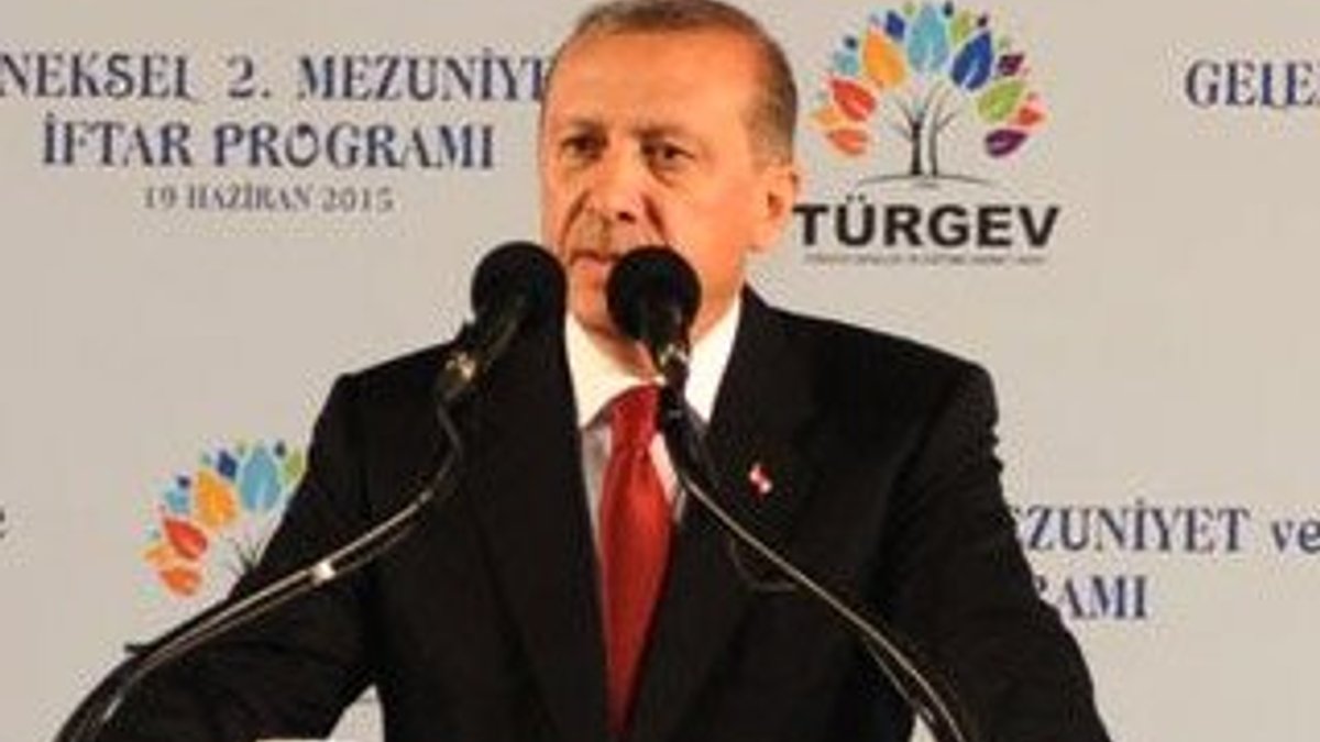 Cumhurbaşkanı Erdoğan: Eğitimde istediğim yerde değiliz
