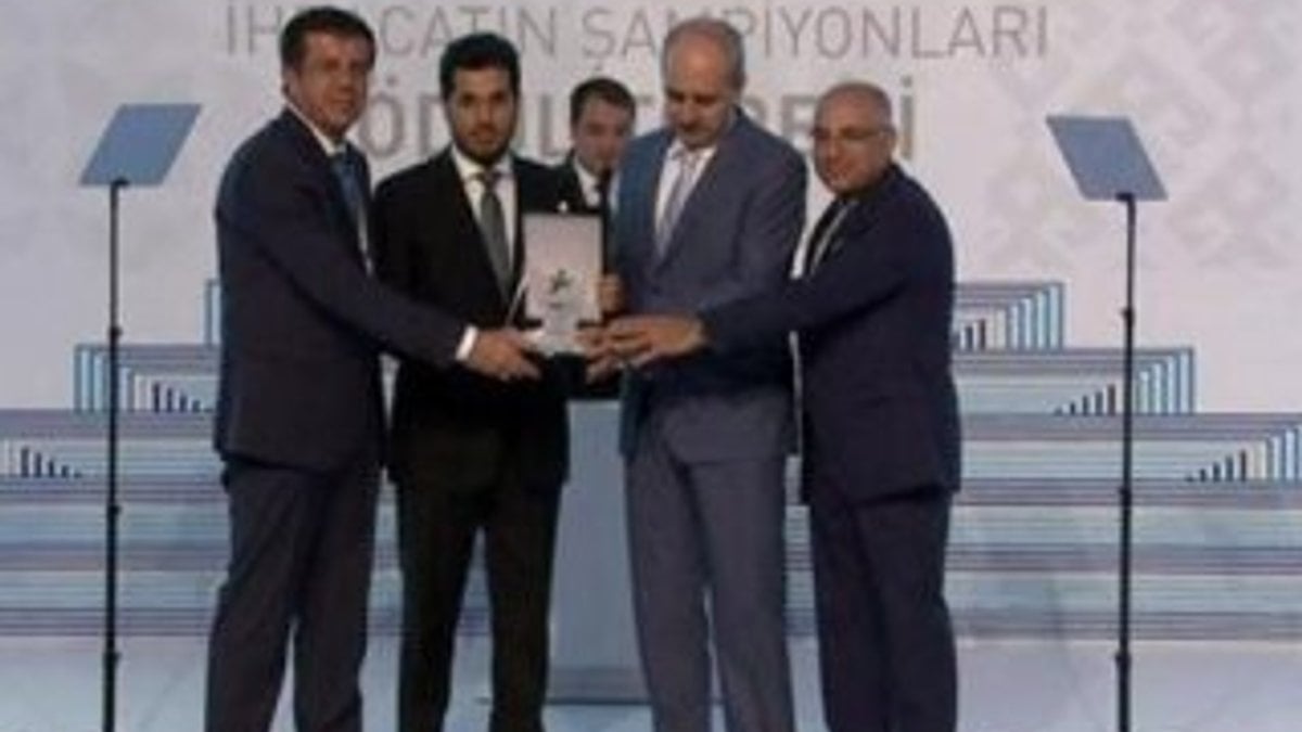 Reza Zarrab'a ihracat şampiyonu ödülü