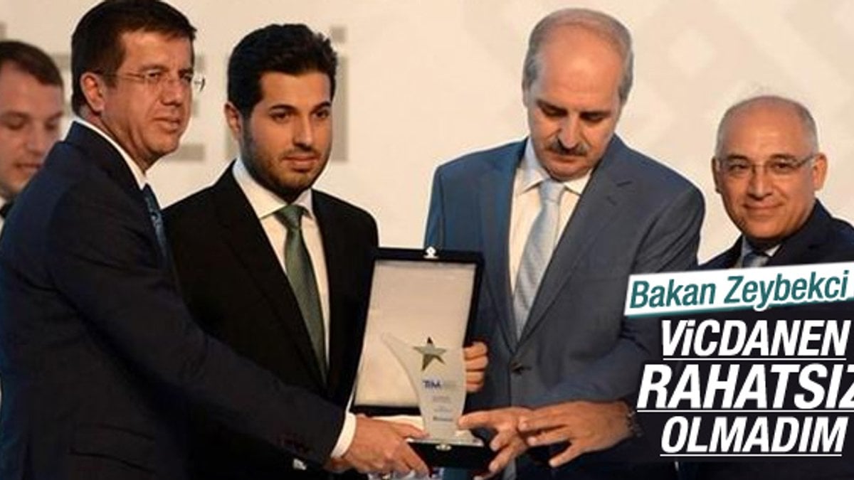 Nihat Zeybekci Reza Zarrab'a verilen ödülü yorumladı