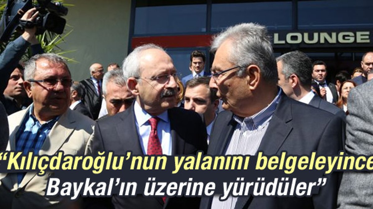 Deniz Baykal Kılıçdaroğlu'nun yalanını belgeledi
