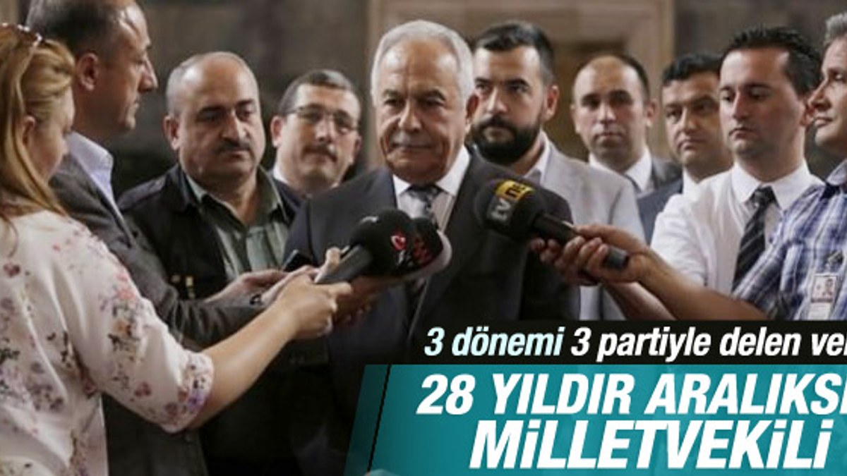 Murat Başesgioğlu 28 yıldır aralıksız Meclis'te